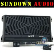SUNDOWN AUDIO SDX-100.6 6-CHANNEL MICRO COMPONENT SPEAKERS TWEETERS AMPLIFIER