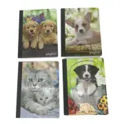 4 New Class Act, Keith Kimberlin Composition Books, Wide Ruled, 9 3/4” x 7 1/2"