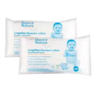 在飛比找樂天市場購物網優惠-Douce Nature 金盞花嬰幼兒用濕紙巾 40張 X 