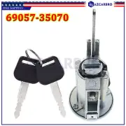 For TOYOTA TACOMA 4RUNNER IGNITION SWITCH W/KEY W/O TILT SET OEM# 69057-35070 (for: Toyota)