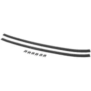 1970-73 Camaro Firebird; Upper Inner Headliner Side Moldings; Stamped Steel;