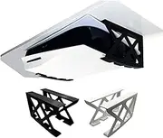 PS5 Holder for PlayStation 5 Disk Digital Sony Table Holder Console Accessories Storage Mount Gaming Setup (Black)