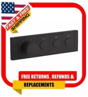 KOHLER Anthem 3-Outlet Thermostatic Valve Control Panel with Recessed Buttons
