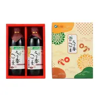 在飛比找PChome24h購物優惠-【第一名店】森產業香菇醬油湯露禮盒(素)-雙瓶組