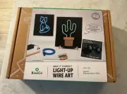 KiwiCo Light-Up Wire Art Make It Yourself NEW In BOX Electronics & Art STEM NEW