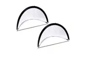 2pc Regent 122cm Big Size Pop Up Soccer Goals Foldable Portable Training Net