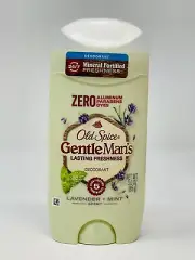 Old Spice GentleMan’s Lasting Freshness Lavender +Mint Deodorant 3.0 oz/ 85g New