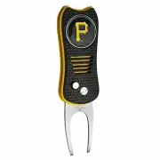 Pittsburgh Pirates Switchblade Divot Tool with ball marker magnet attachment