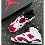 BENSON HOUSE JORDAN AIR JORDAN 6 RETRO "CARMINE" 胭脂 籃球鞋 2021