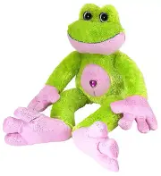 Wild Republic Green FROG - 12" Plush Wildly Colorful Sweet & Sassy NEW