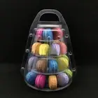 Birthday 4 Tiers Macaroon Display Stand Clear Macaroon Stand Display Rack 2019