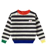 [Bobo Choses] Bobo Choses Smiling Stripes sweater Y 4/5 multicoloured