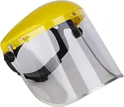 F Fityle Face Shield Multi-Purpose Safety Mask for Men and Women Anti-Splash Anti- Fog Protection Adjustable Headgear Comfortable Wear Face Cover