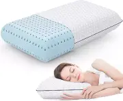 Memory Foam Pillows for Side, Back and Stomach Sleepers, Bed Pillow with Washabl