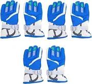 [VALICLUD] 3 Pairs Gloves Ski Child Fabric