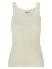 [Max Mara] Max Mara-Eliadi Top Bianco-Donna M