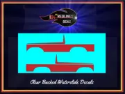 1/64 "Bronco 4-Wheeler Megaforce" Replica Decal SCR-0713