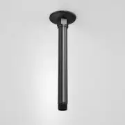 Caroma Liano Nexus Ceiling Shower Arm and Flange 210mm-Matte Black