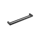 KASTEN Double Towel Rail BK902-800-B Matt Black 800mm