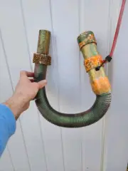 Native American Style Hose Flute-Unique Calming One Of A Kind Musical Instrument