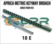 Keyway Broach 18mm E type Broach High quality Aprica Brand New