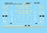 Microscale HO Scale Decals: Wisconsin Central 50' Berwick Forge Boxcars