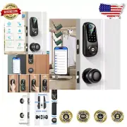 Electronic Keypad Door Lock with Anti-Drill & Auto-Lock Features - Easy Install