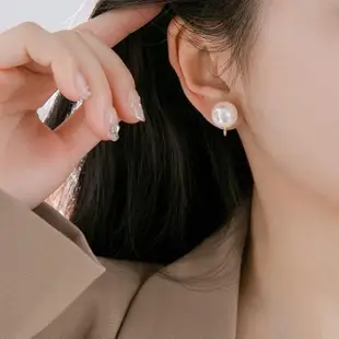【NDM 南大門】珍珠 螺旋式耳夾耳骨夾式耳環無耳洞耳扣耳窩夾(1對入)