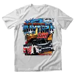 復古 T 恤 DISTRO NASCAR CARS CARS 2/VINTAGE T 恤 PKMRKT 24S 休閒圓領