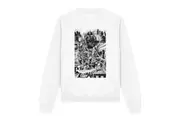 Teenage Mutant Ninja Turtles Unisex Adult Take Down Shredder Sweatshirt (White) - UTTV12757
