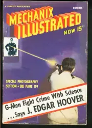 MAG: MECHANIX ILLUSTRATED 1938 OCT-J. EDGAR HOOVER VG