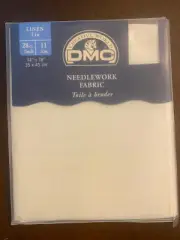 NEW DMC Linen Needlework Fabric 28 ct 14"x18"