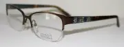 BADGLEY MISCHKA BM FLORETTE TORTOISE Optical Eyeglass Frame For Women w/ Stones