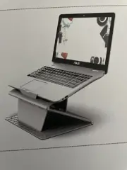 N5 Folding Laptop Stand Notebook Computer Rack Cooling Pad Portable Support B
