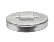 GAF Master Flow 12 in. Galvanized Weather Cap (FBC) - 17WC12MIF - Pack of 15