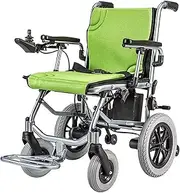 Electric Lightweight Lntelligent Folding Carry Adult Electric Wheelchairs,Power Chairs for Disabled with 360° Joystick,Dual Function Heavy Duty Power Wheelchair,Electric Power or Manual