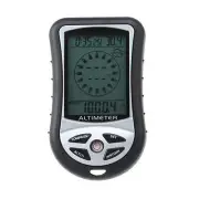 8 in 1 Outdoor Hiking Hunting Digital Compass Altimeter Barometer Thermometer
