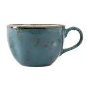 Tuxton China Inc Artisan Geode 10-1/2 oz. Azure Porcelain Round Cup - 2 Doz
