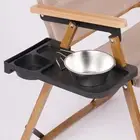 Handy Side Table Tray for Outdoor Folding Chairs Lightweight and Versatile