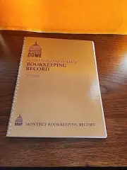 DOME Simplified Monthly Bookkeeping Record Spiral Bound #612 Nicholas Picchione