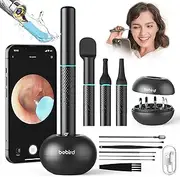 Bebird M9 Ear Wax Removal Tool Camera - Wireless Ear Cleaner Earwax Remover with Photos & Videos - Ear Scope Otoscope with Light & Camera- Visual Ear Picker with 10 Scoops and Attachments for Family