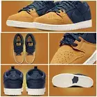Nike SB Dunk Low Desert Ochre Midnight Navy | NEW | Men’s 7.5