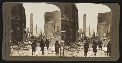 Great Baltimore Fire - cor. Liberty Baltimore Sts., where fire started, Balto.,