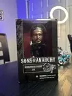 Sons of Anarchy Jax Teller & Clay 6-Inch Bobble Head SOA- Mezco Toyz Lott Of 2