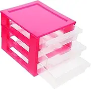 jojofuny Foldable Office Drawer Storage Box Linen Storage Box Desk Tray Organizer for Makeup Stationery Sundries