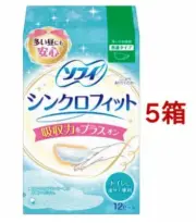 unicharm Sofy Sanitary Napkins Synchro Fit 12 x 5