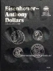 Whitman Eisenhower-Anthony Dollars Coin Folder, 1971-1999 # 9023