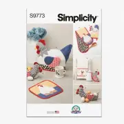 Cluck & Stitch Kitchen Set: Multicolor Chicken-Themed Sewing Patterns by Carla R