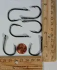 100 7/0 10827 SS Black Stainless Steel live bait chunking Med/Heavy duty hooks