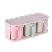 Household With Spoon Large Capacity Seasoning Storage Container Spice Jar